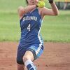 Castlewood pitcher Taylor Banner threw a no-hitter Thursday in the Region D Division 1 softball championship game. SHEILA RICKETTS PHOTO.