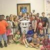 Wise County’s litter education robot Curby got his first visit with real live children during day camp activities at the Norton Community Center. The campers also got visits from police, firefighters, rescue squads, veterinary workers and other ‘Friendly Neighborhood Helpers.’