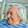 Helen Matthews Lewis, who passed away Sept. 4, here celebrates her 90th birthday at Pawley’s Island, S.C.  PROVIDED BY PARTHENIA MONAGAN