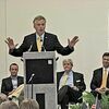 Former Virginia gubernatorial candidate Terry McAuliffe co-chairs the Appalachia America Energy Research Center's management board. A heavy investor in alternative energy, McAuliffe expressed high hopes for the research that will happen at the center.