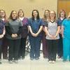<p>Pictured are Spring 2019 Phlebotomy cohort graduates Abigail Quillen, Tiffany Lawson, Misti Collins, Autumn Bolling, Shirley McCoy, Shamber Schenck, Sydney Wells, Rebecca Bush, Alisha Taylor, Gracia Staton, Sam Rowe, Haley Mathes. Not pictured: Kaitlyn Jessee.</p>