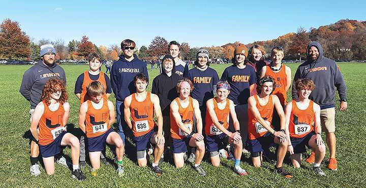 The Union boys cross-country team became the first school from Wise County to win two state championships on Saturday. PHOTO BY KELLEY PEARSON