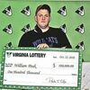 Bill Peak of Pound won $100,000 in a scratch-off Virginia Lottery contest. VIRGINIA LOTTERY PHOTO.