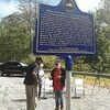Coalition members gathered Sept. 24 for the dedication of the Dave Hurst marker.  FILE PHOTO