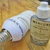 his compact light bulb contains only a small amount of mercury but enough that it should not be thrown in the trash. This small bottle of pure mercury brought in by a retired teacher weighed a full pound. JENAY TATE PHOTO.Click Hereto order photo reprints