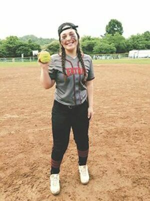 Eastside Lady Spartan softball senior Keely Balthis - SUBMITTED PHOTO