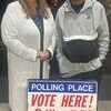 Coeburn Vice Mayor Sharon Still and Mayor Deventae Mooney were all smiles after winning re-election.  LISA MAINE PHOTO