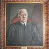 This portrait of Preston Campbell, Chief Justice of the Virginia Supreme Court, was painted by C. Wright, an unknown WPA artist.