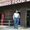 <p>Richard Edwards stands in front of Edwards Food Center in Clintwood. After 22 years of operation, the store will close for good on Saturday. PHOTO BY PAULA TATE.</p><a href="/pages/submit_photo_reprint">Click Here</a><p>to order photo reprints</p>