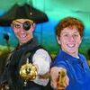 Bryan Pridgen and Justin Tyler Lewis in The Barter Player’s production of My Imaginary Pirate.