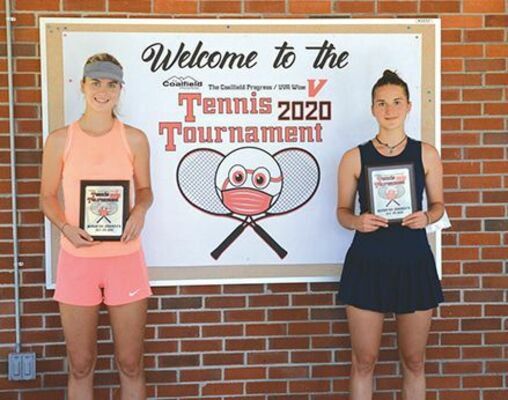 Sisters Liza and Katya Akimenko finished one, two in the women’s singles division as well as winning the women’s doubles championship.