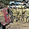 <p>Firefighters from Clintwood, Jasper, Pennington Gap, Appalachia, Roanoke County, Sandy Ridge, Wise and Grundy worked together Sunday learning a variety of ways to free passengers from wrecked vehicles at a scrap metal yard near Coeburn. JODI DEAL PHOTO.</p><a href="/pages/submit_photo_reprint">Click Here</a><p>to order photo reprints</p>