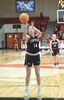 Abbie Jordan nails a free throw as the Lady Warriors fought the Lady Devils Saturday. PHOTO BY KELLEY PEARSON